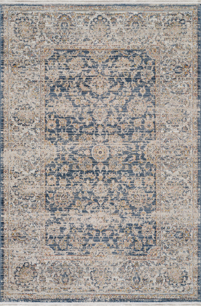 Verona Serisi Vintage Modern Eskitme Etnik Desenli Otantik Dokuma Salon Halısı
