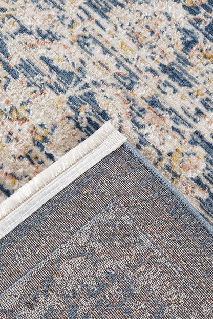Verona Serisi Vintage Modern Eskitme Etnik Desenli Otantik Dokuma Salon Halısı