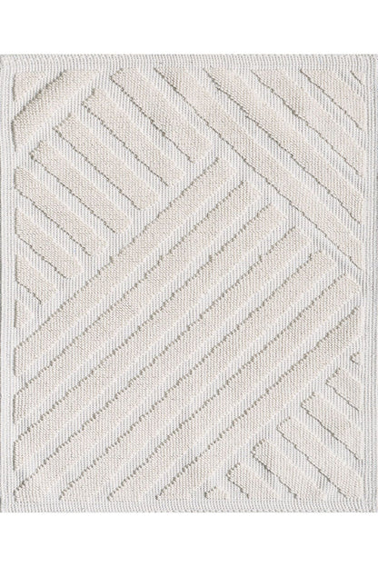 Doğal Pamuklu 2'li Banyo Paspas Seti 60x100 50x60 Cm
