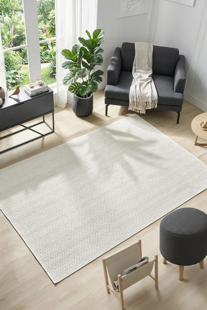 Naturel Sisal Jüt Halı Modern Yıkanabilir Toz Vermez Halı