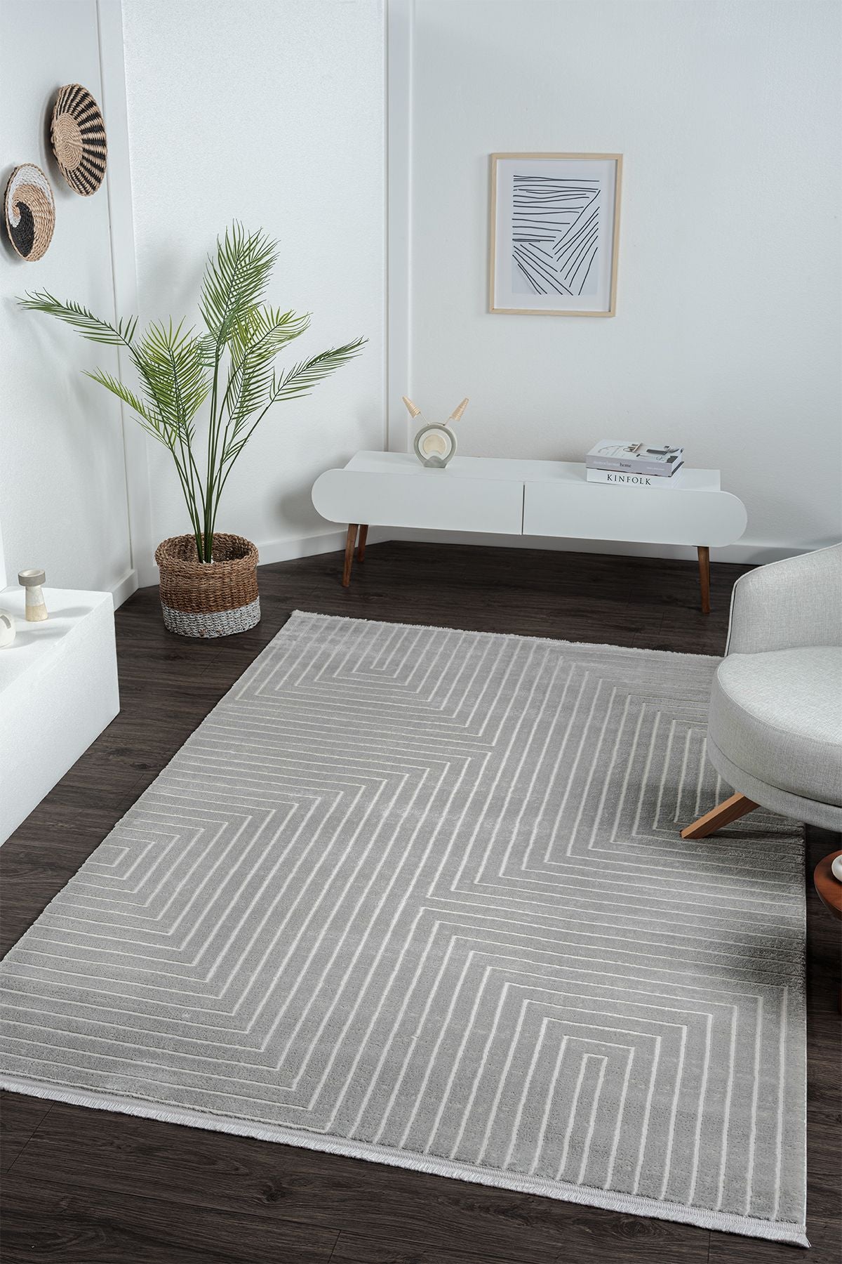 Bambu Dokulu Modern Sık Dokuma Koridor Kesme Yolluk Dokuma Makine Halısı