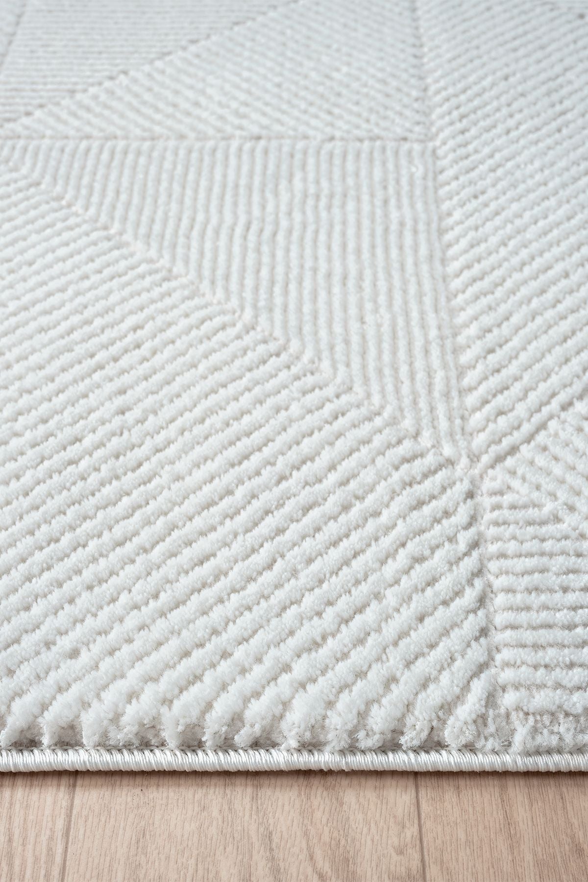 Zen Koleksiyonu Bambu Dokulu Modern Sık Dokuma Halı - Salon Oturma Odası Halısı