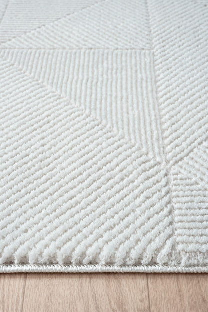 Zen Koleksiyonu Bambu Dokulu Modern Sık Dokuma Halı - Salon Oturma Odası Halısı