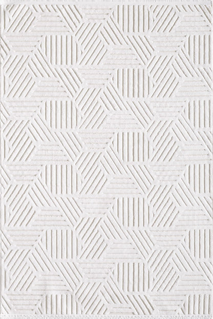 Vista Koleksiyonu Modern Dokuma Halı Salon Oturma Odası Koridor Halısı