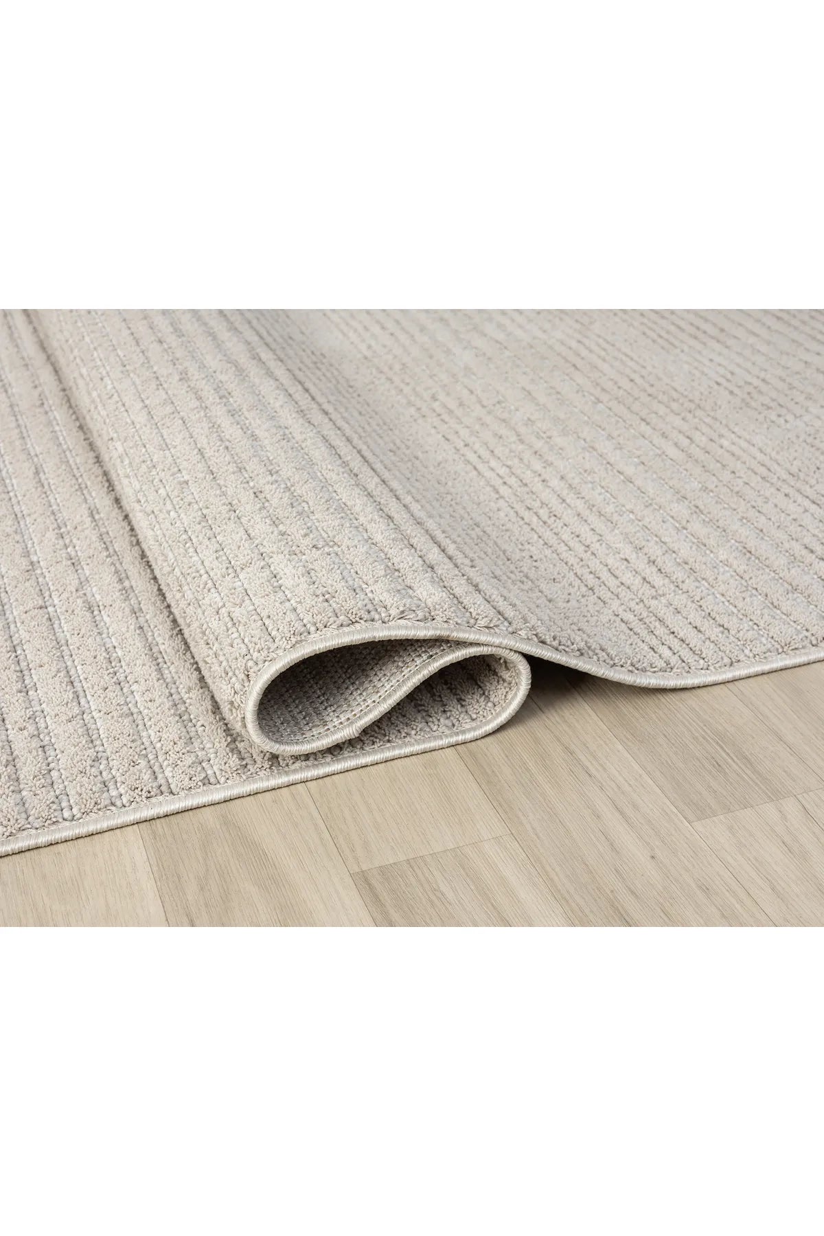 Step Serisi Naturel Bukleli Yumuşak Dokulu Iskandinav Dokuma Halı