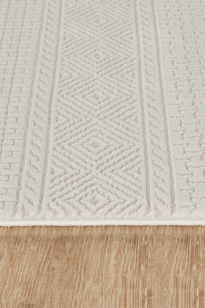 Jasmine Serisi  Bambu Dokulu Modern Sık Dokuma Koridor Kesme Yolluk Dokuma Makine Halısı