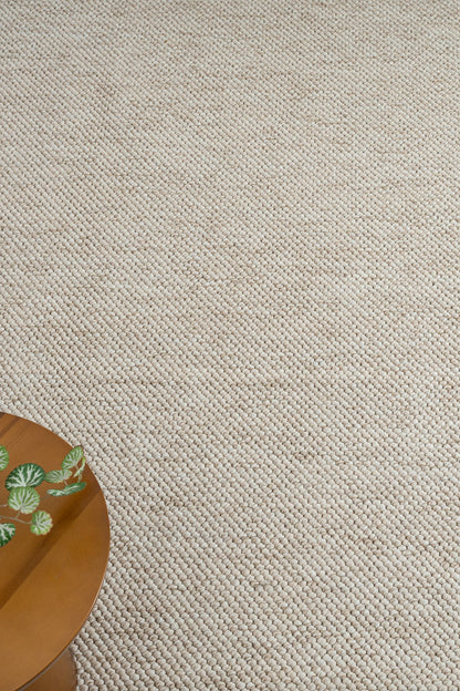 Buklem Serisi Naturel Bukleli Dokuma Salon Halısı