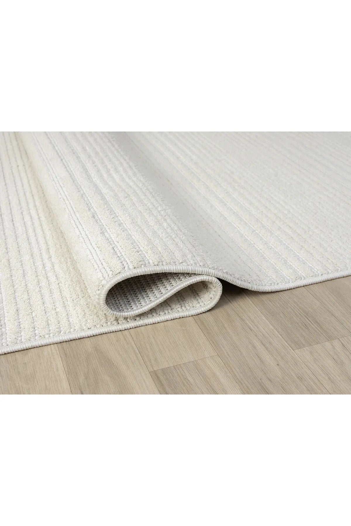 Step Serisi Naturel Bukleli Yumuşak Dokulu Iskandinav Dokuma Halı