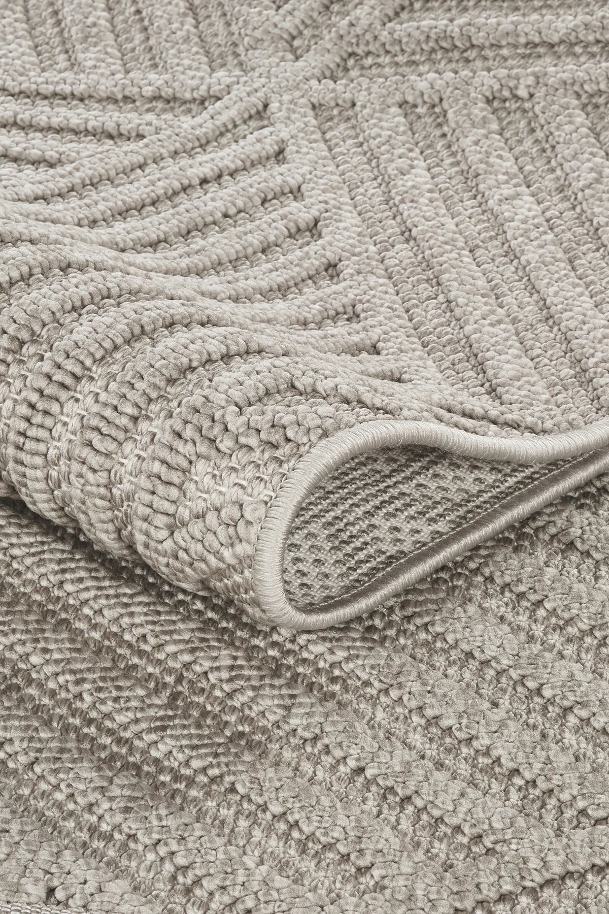 Naturel Bukleli Yumuşak Dokulu Iskandinav Dokuma Halı