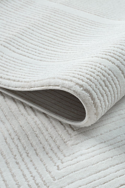 Zen Koleksiyonu - Bambu Tarz Modern Sık Dokuma Halı Salon Oturma Odası Halısı