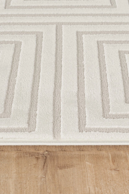 Jasmine Serisi  Bambu Dokulu Modern Sık Dokuma Koridor Kesme Yolluk Dokuma Makine Halısı