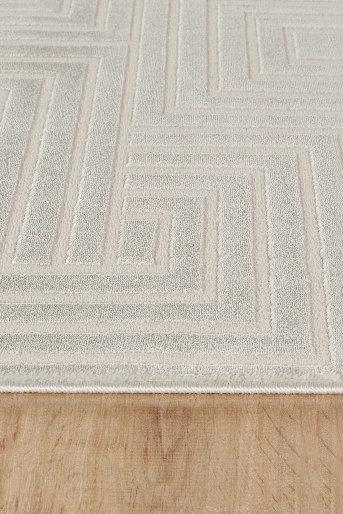 Jasmine Serisi  Bambu Dokulu Modern Sık Dokuma Koridor Kesme Yolluk Dokuma Makine Halısı