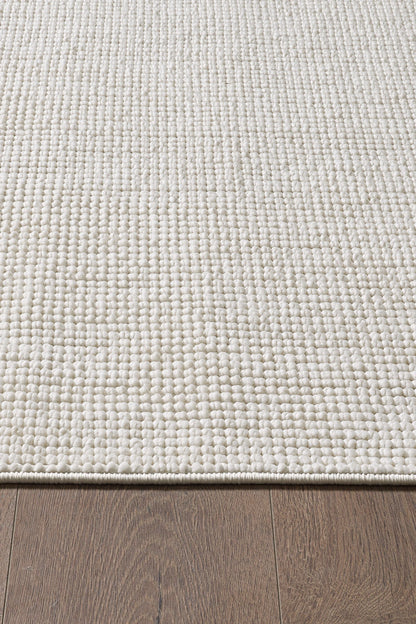 Naturel Bukleli Yumuşak Dokulu Iskandinav Dokuma Halı
