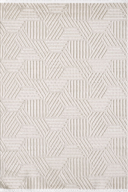 Vista Koleksiyonu Modern Dokuma Halı Salon Oturma Odası Koridor Halısı