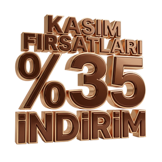 Kasım fırsatları %35 indirim